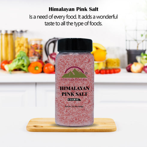 Pink Salt Coarse Grain Plastic Shaker- 0.78 lbs | Himalayan Chef